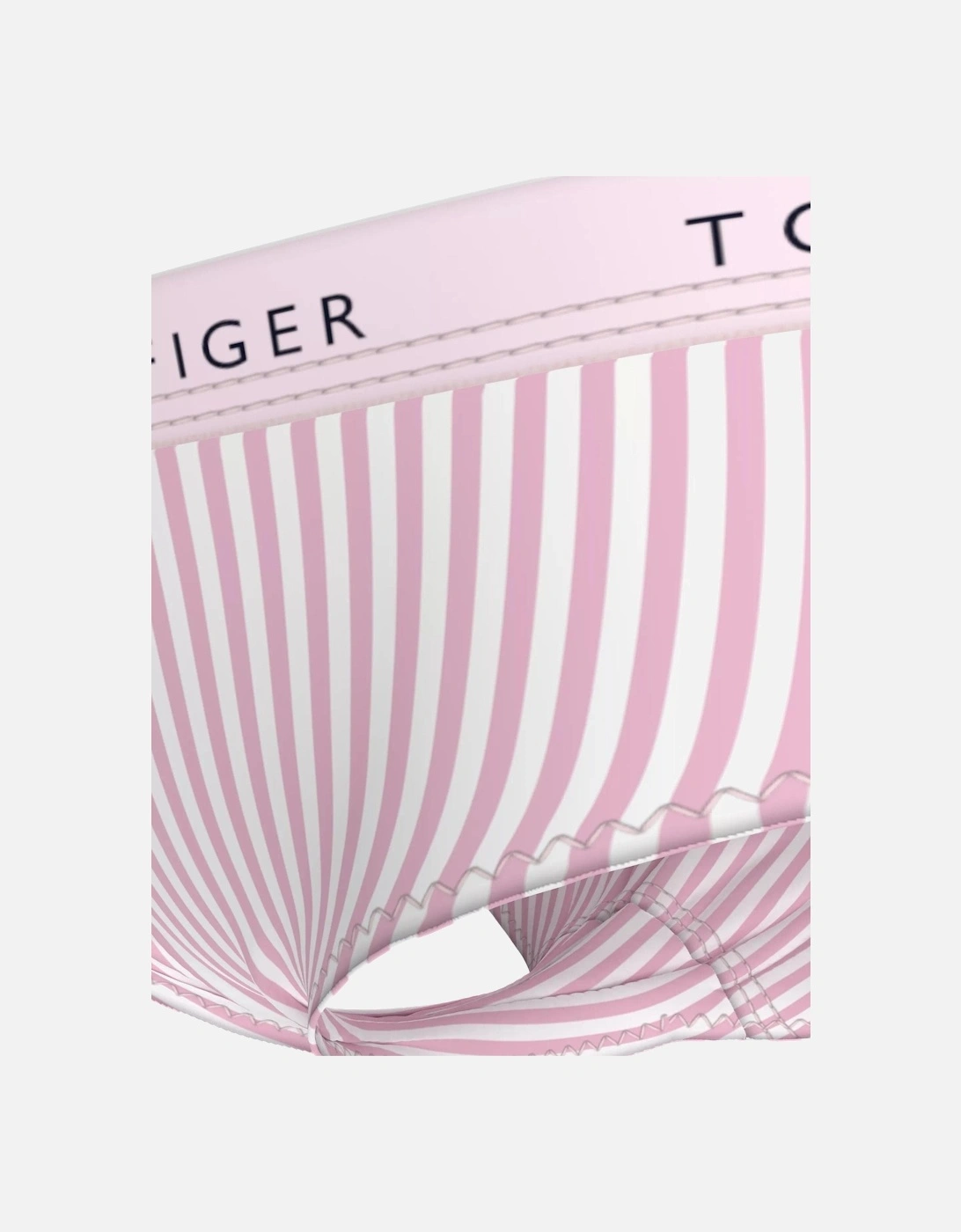 Girls 2-Pack Ithica Stripe Print Hipster Briefs, Pink/Navy