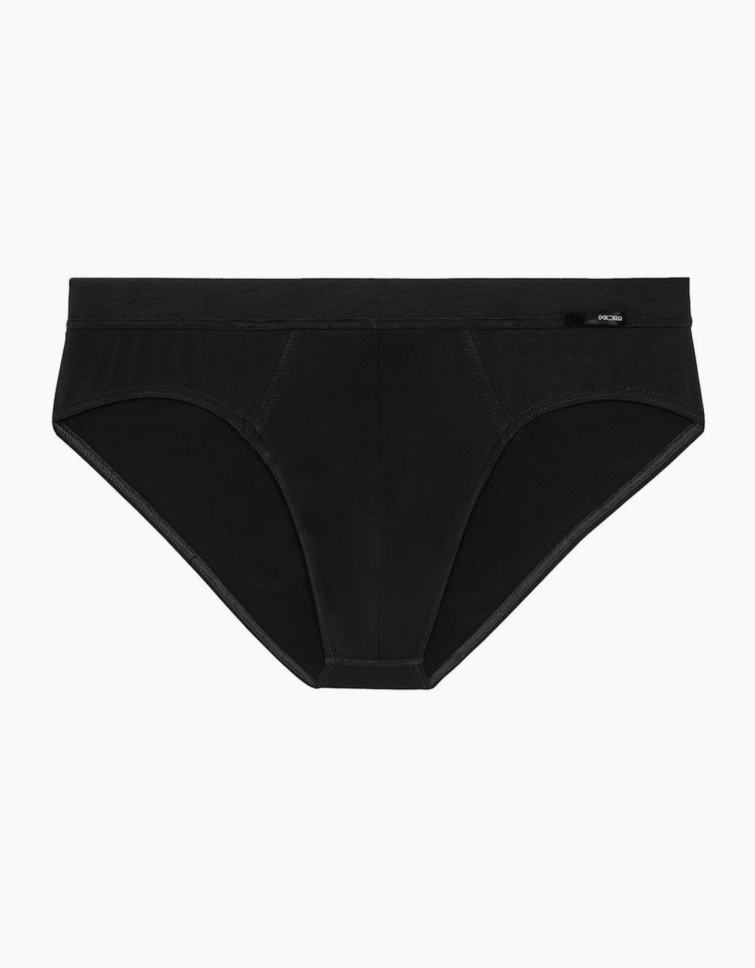HOM Hom Men's Tencel Soft Comfort Mini Brief, Black
