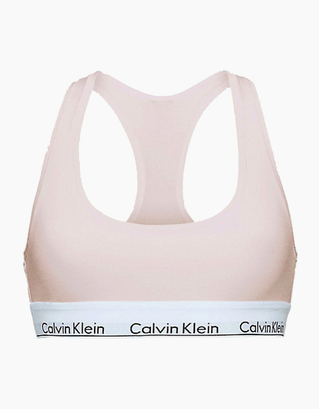 Calvin Klein Women's Modern Cotton Bralette, Nymphs Thigh - Pink - Size: 12
