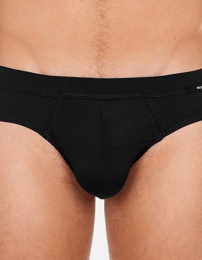 Tencel Soft Comfort Mini Brief, Black