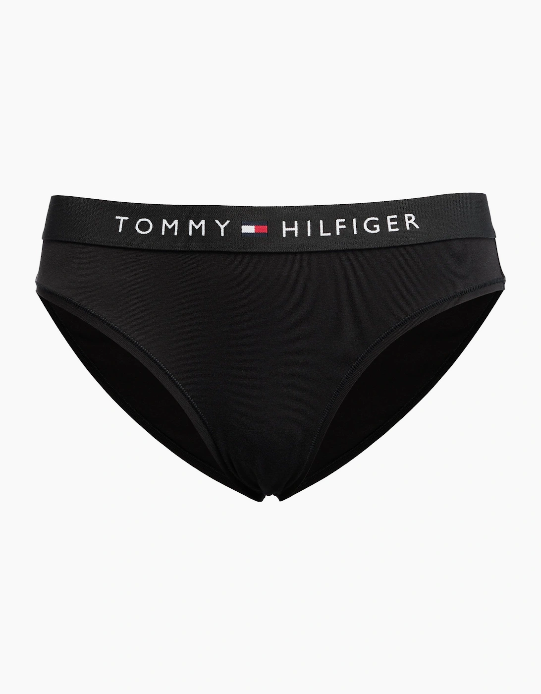 Tommy Hilfiger Women's Black Th Original Bikini Brief,  12 M