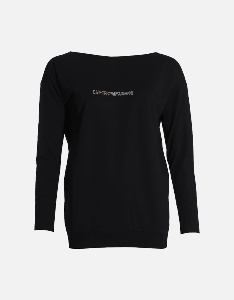 Visibility Logo Sweater, Black