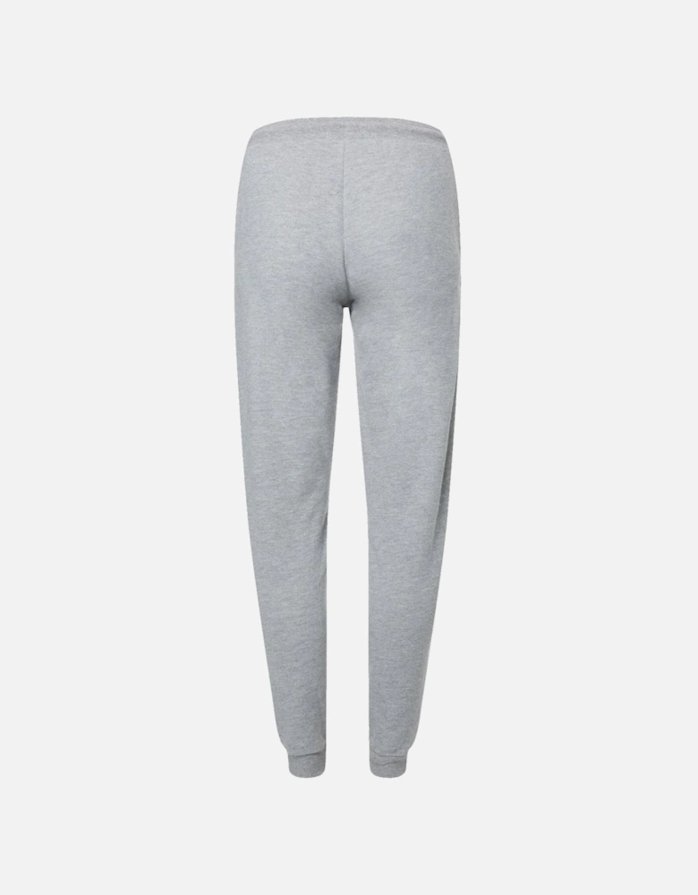 Logo Embroidered Tapered Track Pants, Medium Grey Heather