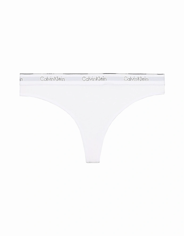 Modern Cotton Plus Thong, White