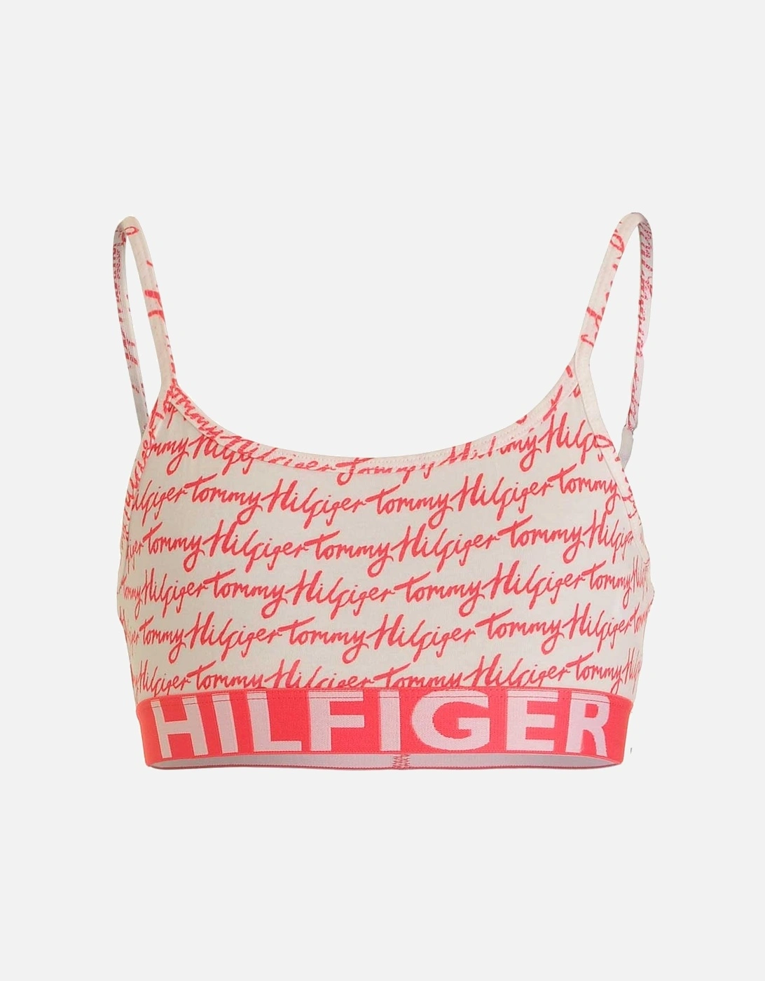 Girls 2 Pack Bold Bralette, Rouge Red / Logo Print