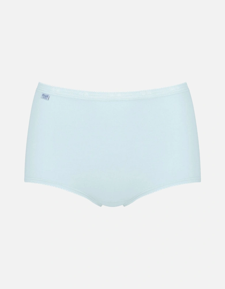 Basic 3 Pack Maxi Brief, Grey / Ink Grey / Sky