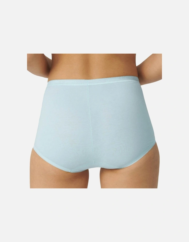 Basic 3 Pack Maxi Brief, Grey / Ink Grey / Sky