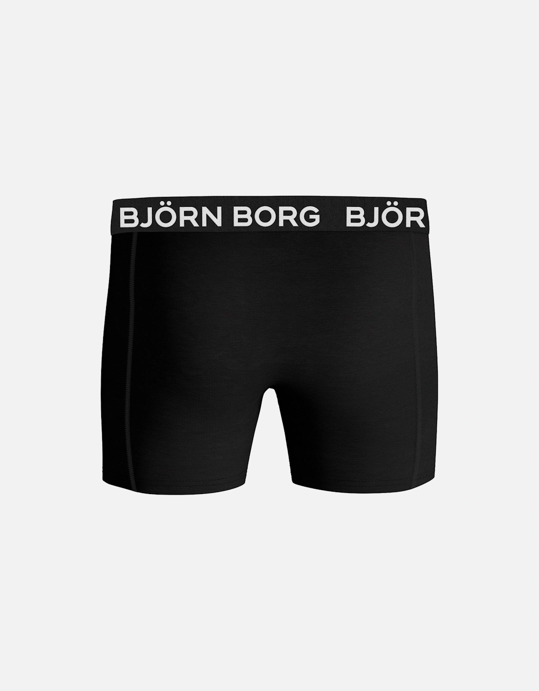 3-Pack Large Logo Boxer Briefs, Black