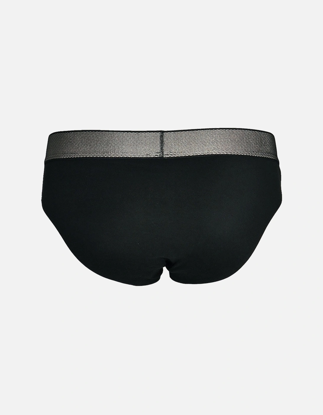 Customized Stretch Hipster Brief, Black