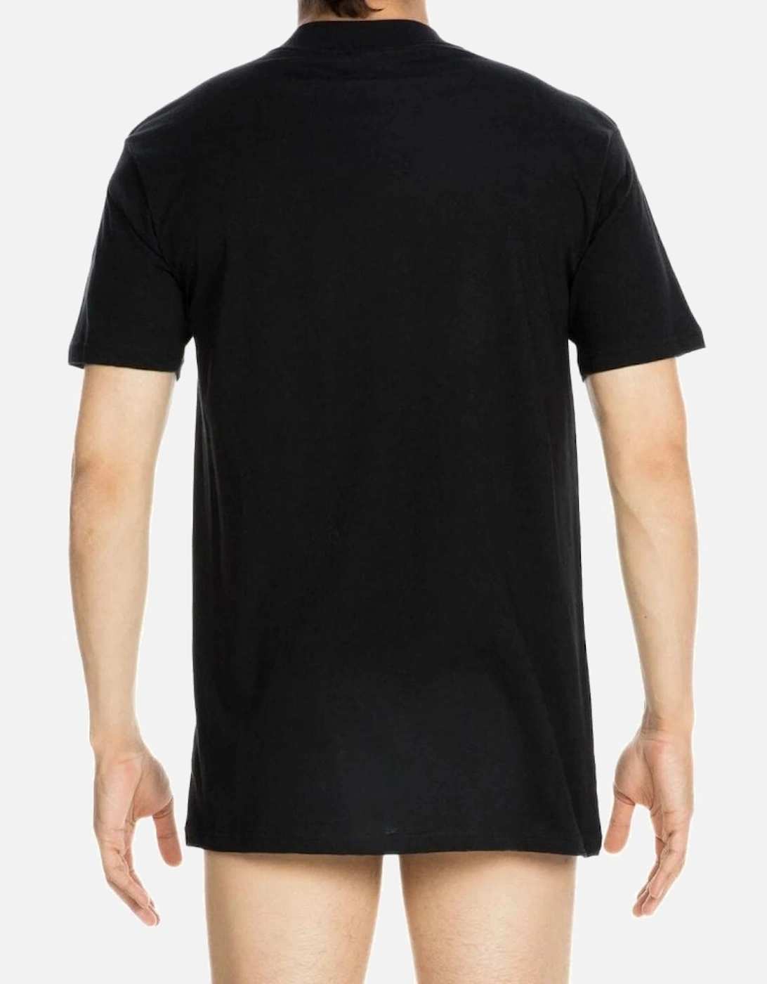 Harro Mercerised Cotton Crew-Neck T-Shirt, Black