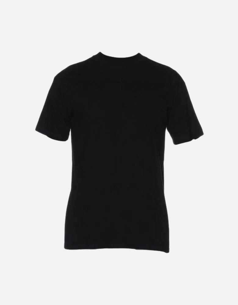 Harro Mercerised Cotton Crew-Neck T-Shirt, Black