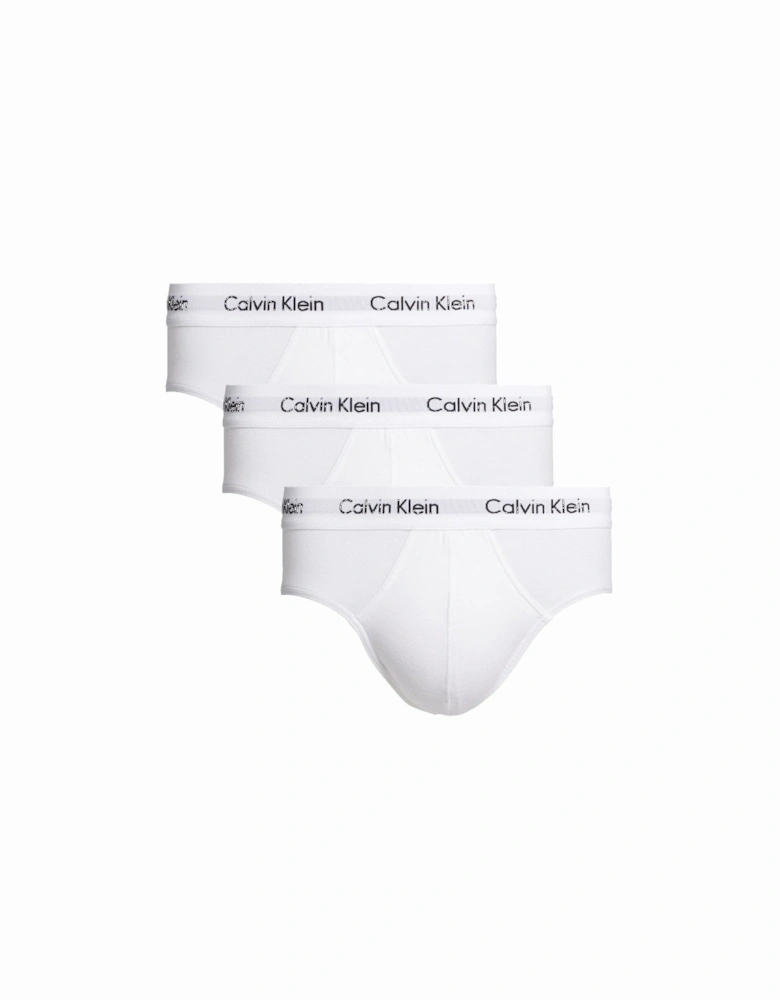 3-Pack Men's Briefs, White