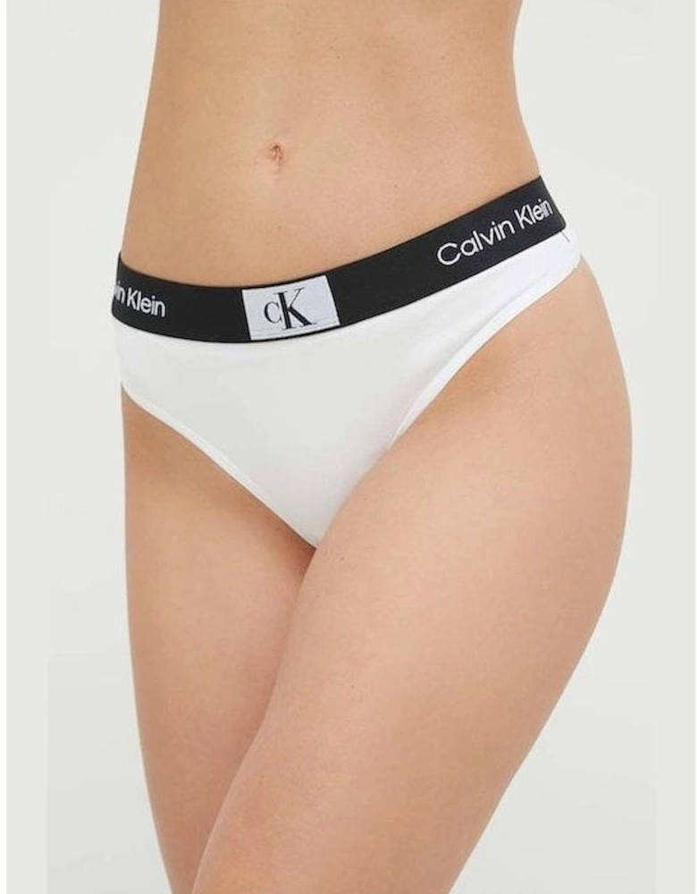 CK 1996 Thong, White