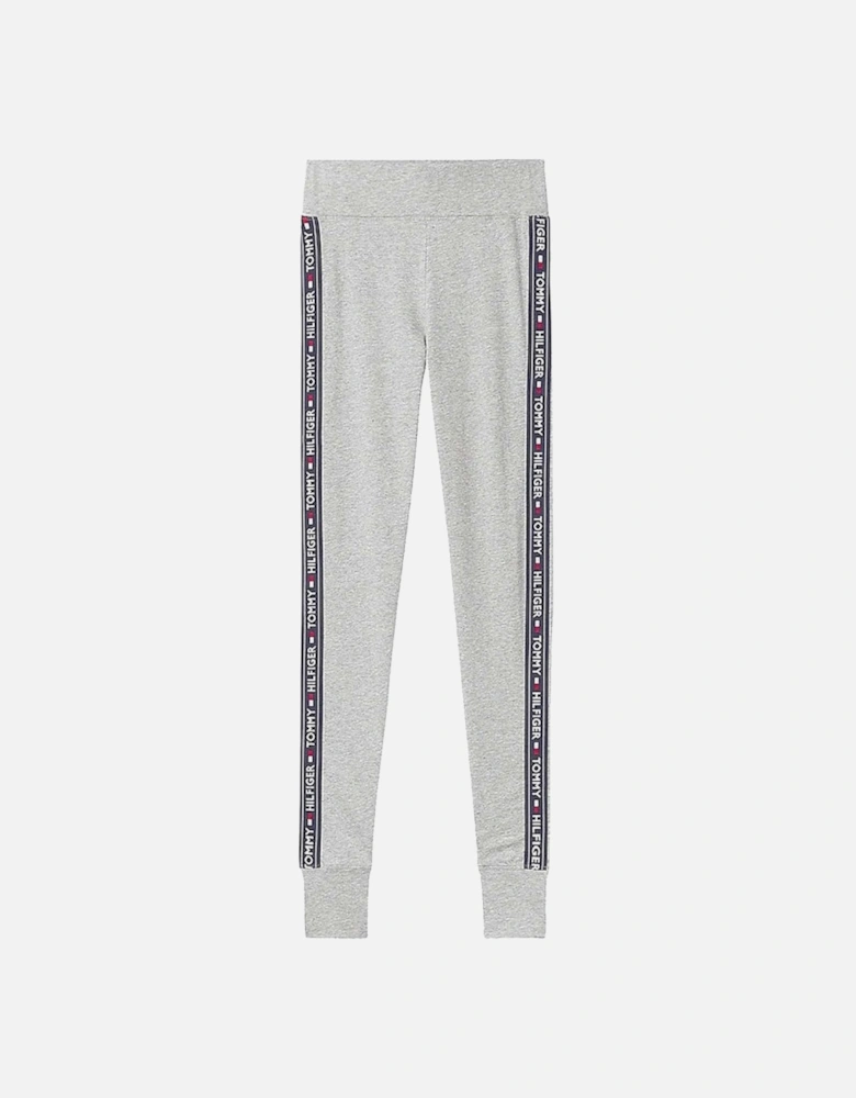 Side Logo Leggings, Grey