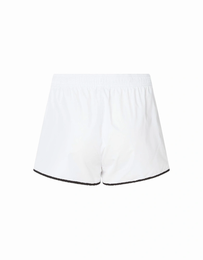 Logo Tape Beach/Gym Shorts, PVH Classic White