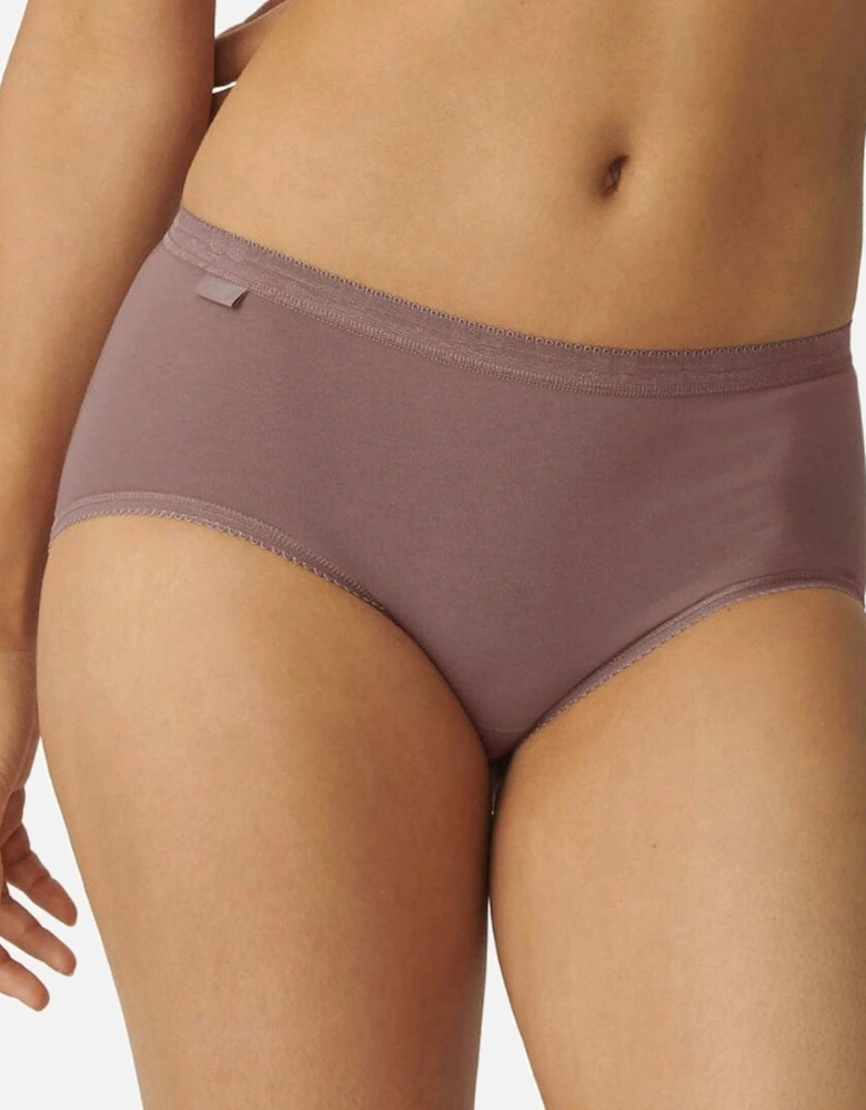 Holiday Edition 3 Pack Midi Brief, Brown/Light Combination