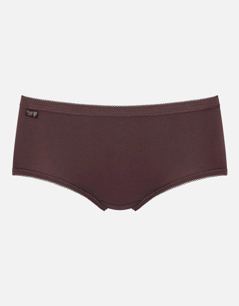 Holiday Edition 3 Pack Midi Brief, Brown/Light Combination