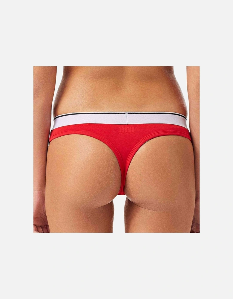 Ufst 2-Pack Thong, Red/White Print