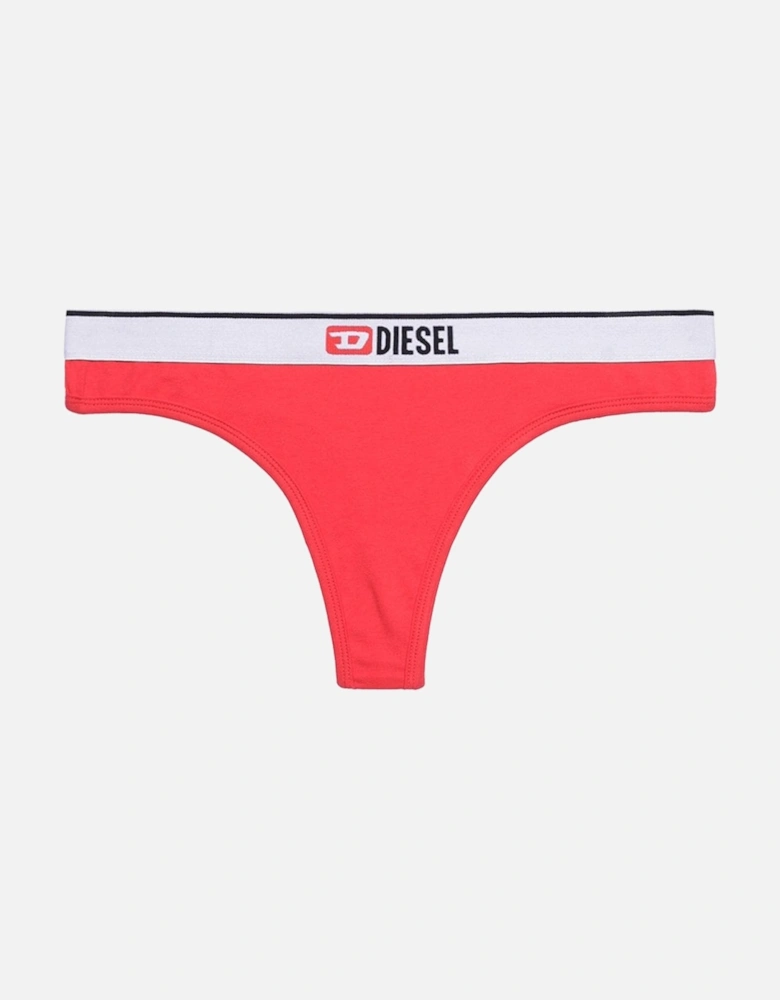 Ufst 2-Pack Thong, Red/White Print