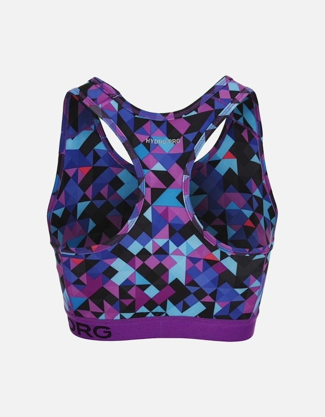 Wen Sports Bra, Blocks Blue