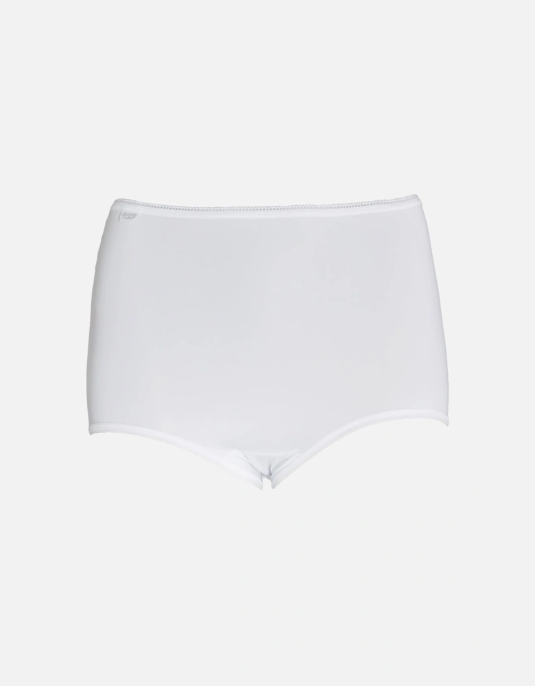 24/7 3-Pack Microfibre Maxi Briefs, White