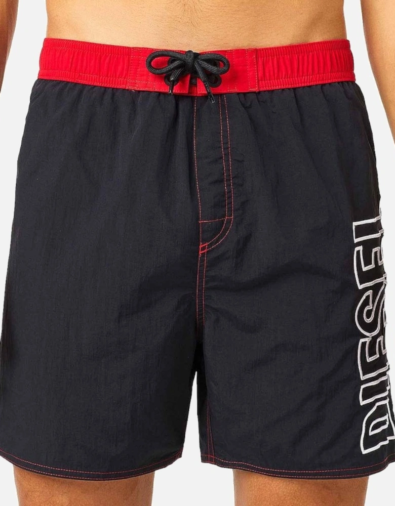 Bmbx Wave Swim Short, Black