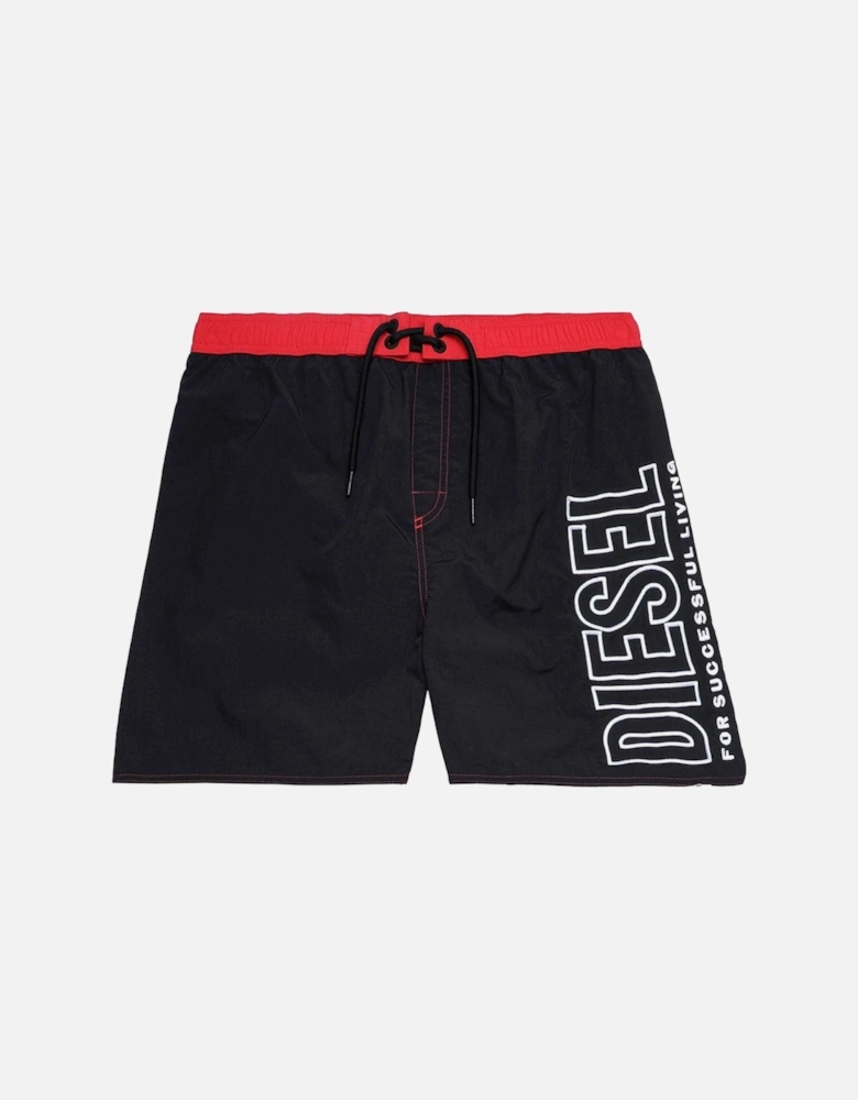 Bmbx Wave Swim Short, Black