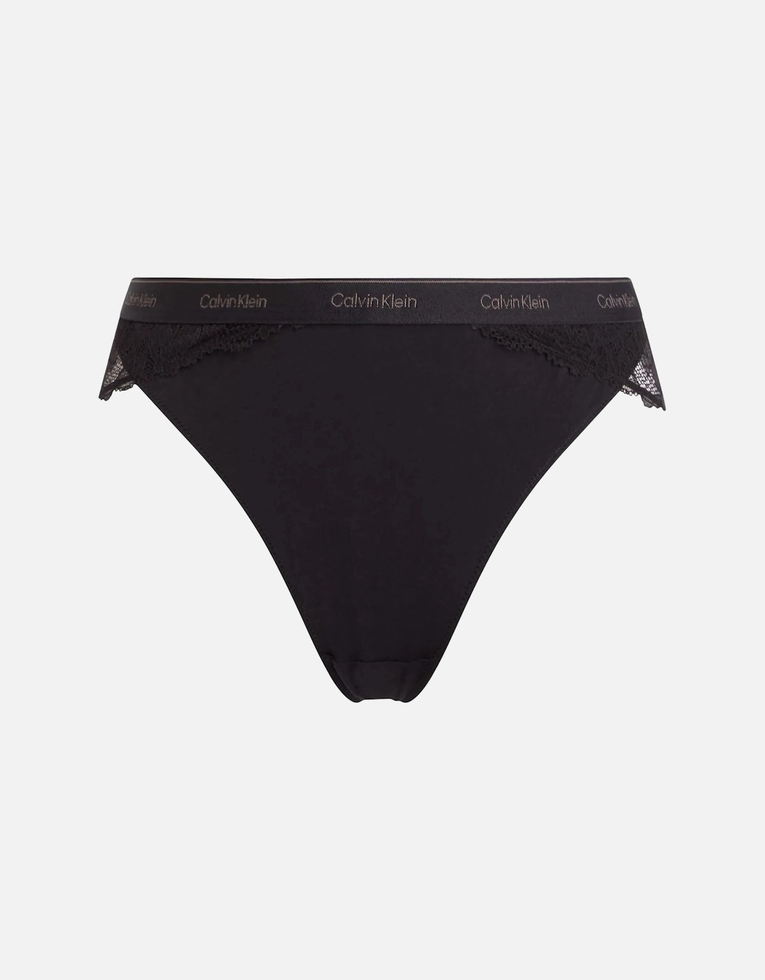 Floral Lace Tanga Brief, Black, 5 of 4