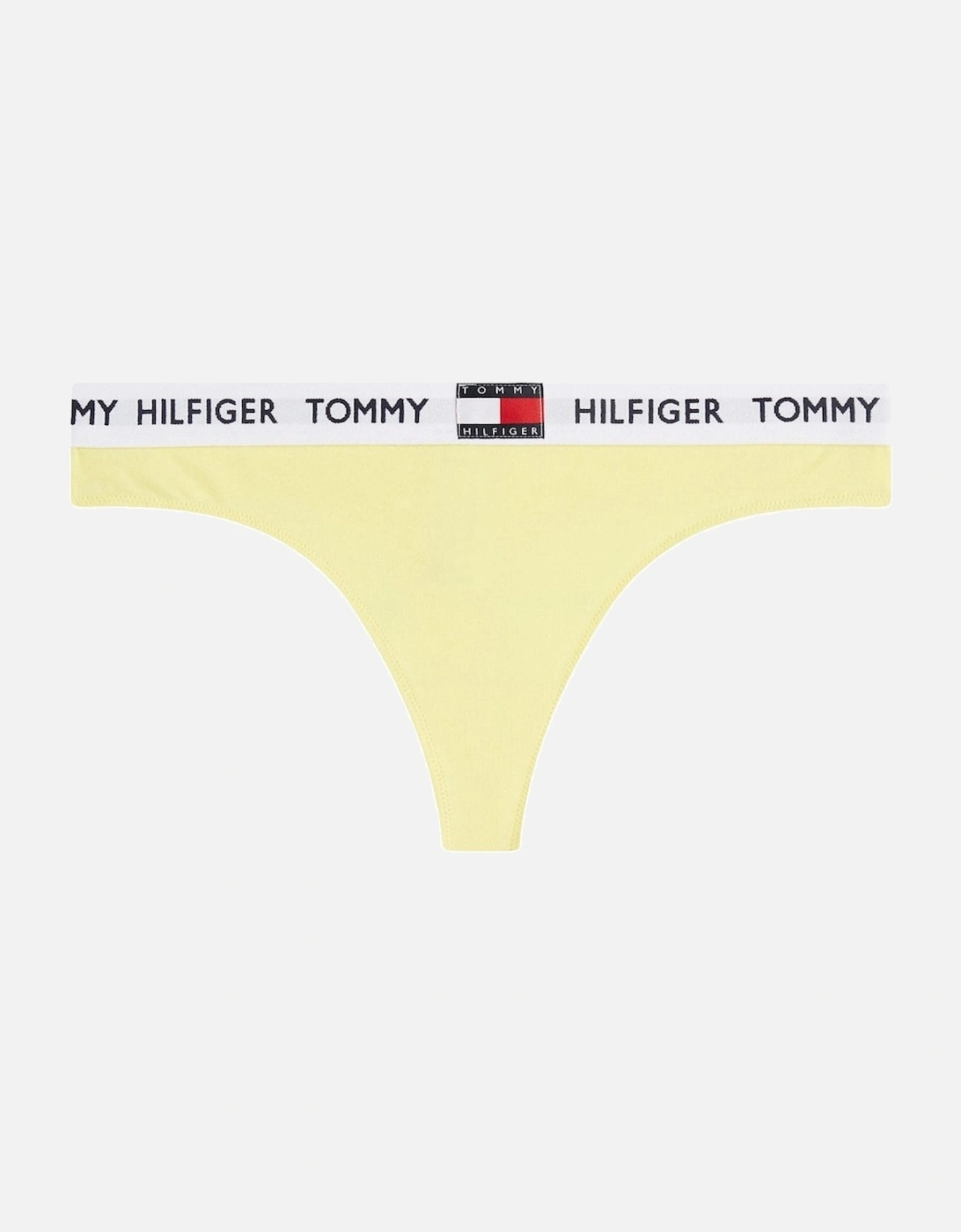 Organic Cotton Logo Thong, Elfin Yellow, 2 of 1