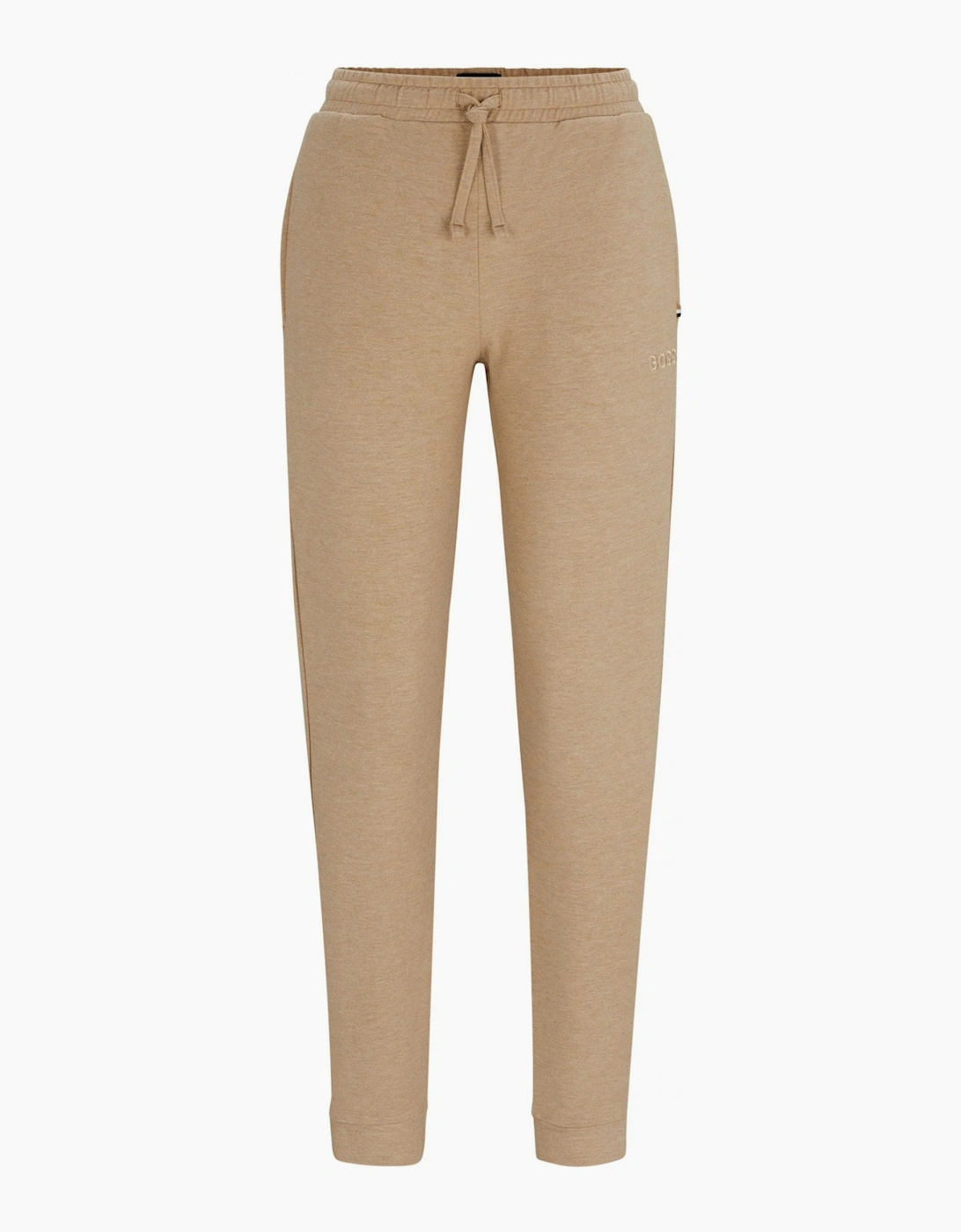 Hugo Boss Women's Luxe Modal Loungewear Jogging Bottoms, Medium Beige - Tan - Size: 10