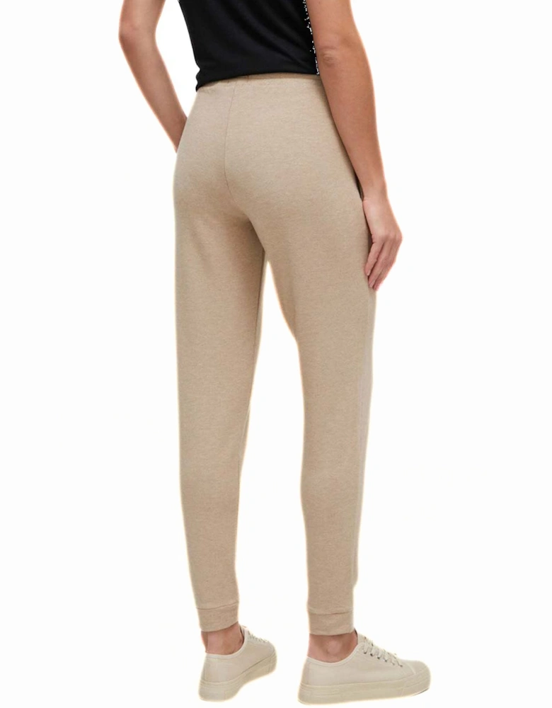 Luxe Modal Loungewear Jogging Bottoms, Medium Beige