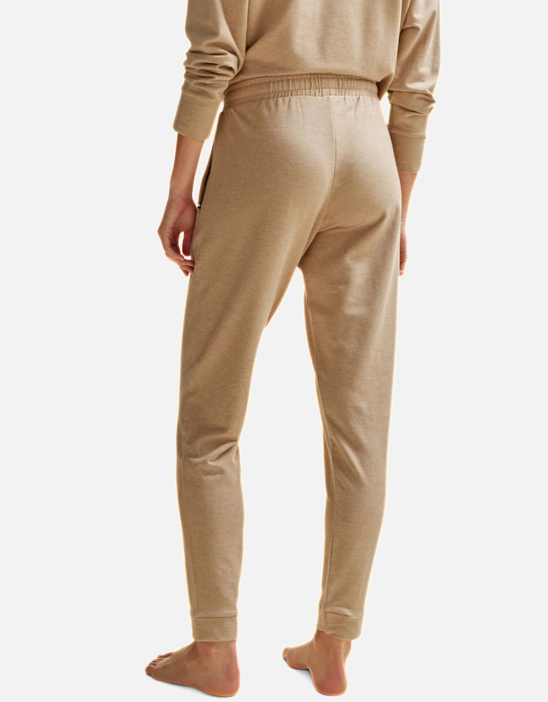 Luxe Modal Loungewear Jogging Bottoms, Medium Beige