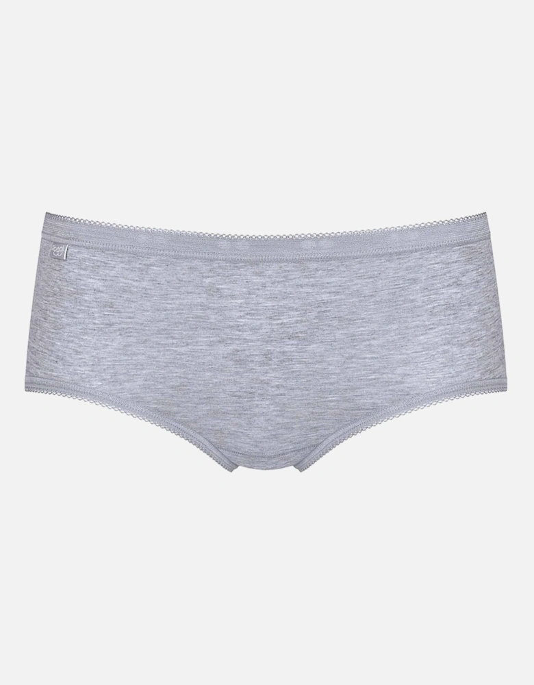 Basic 3 Pack Midi Brief, Grey / Ink Grey / Sky