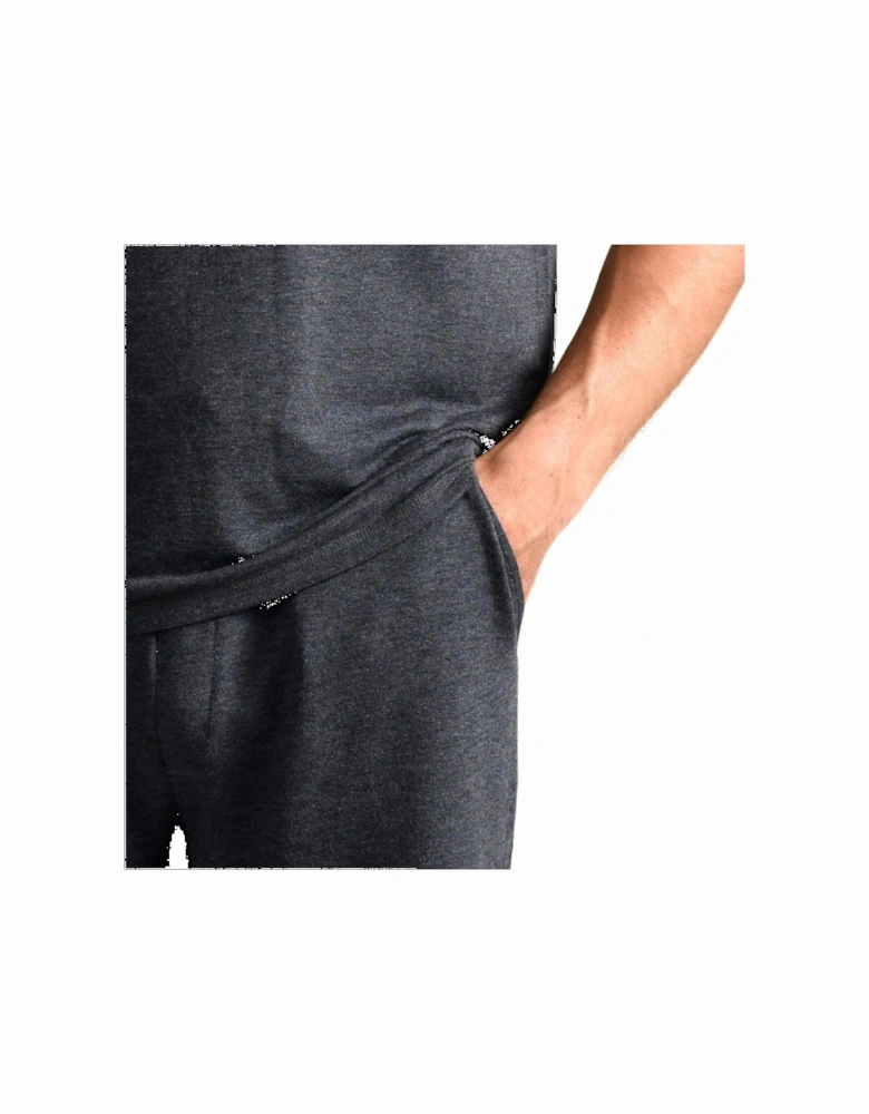 Luxe Modal Lounge Jogging Shorts, Grey Heather