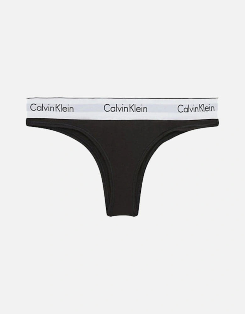 Modern Cotton Brazilian Brief, Black