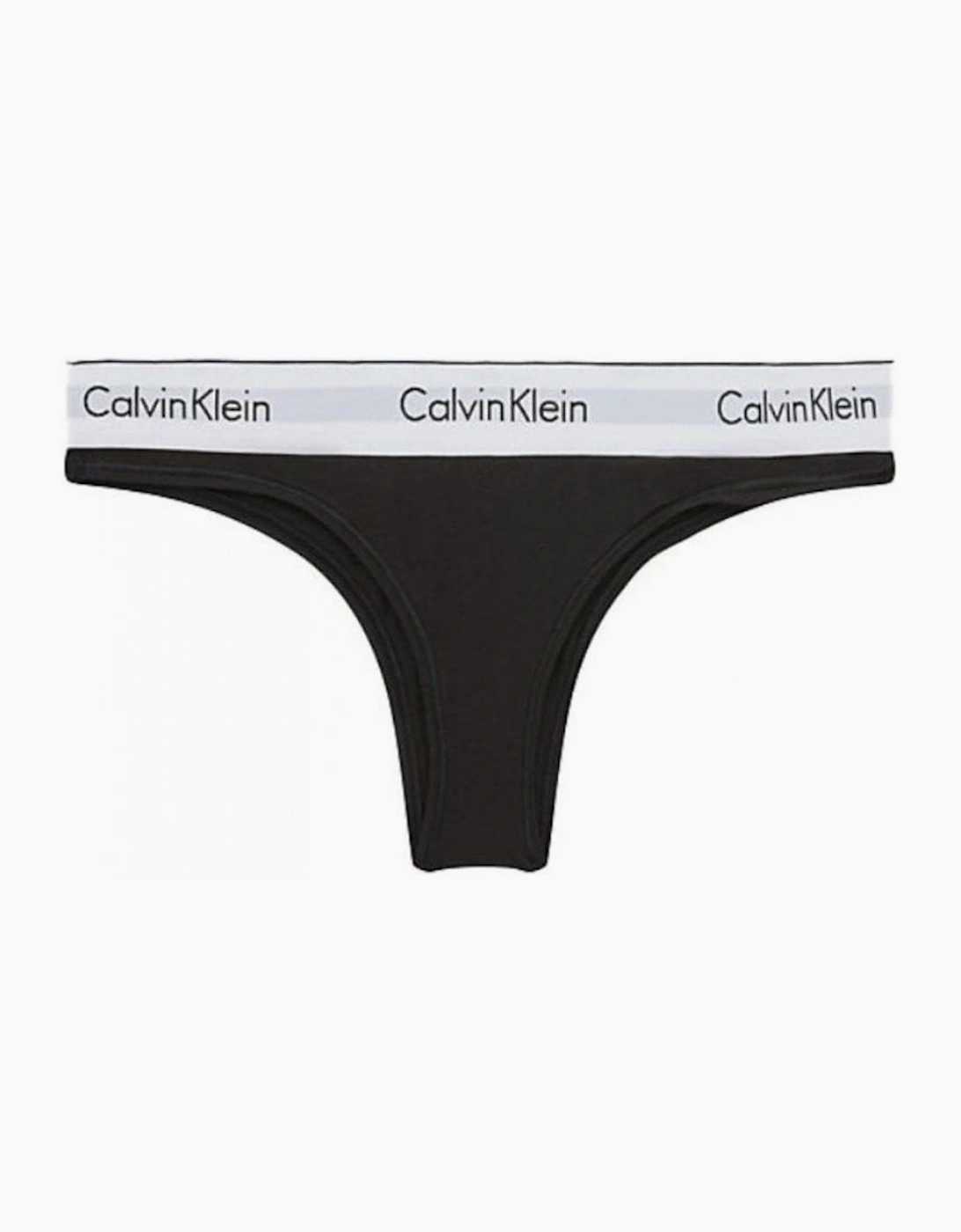 Calvin Klein Women's Black Modern Cotton Brazilian Brief,  8 Xs
