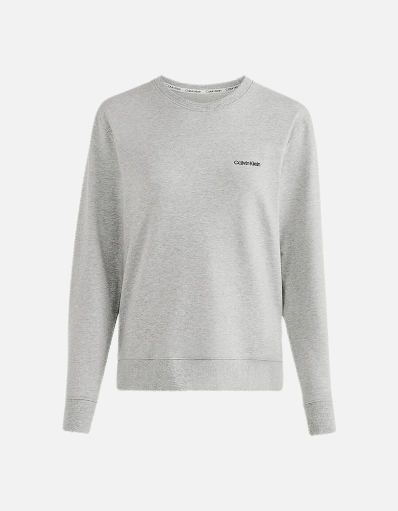 Women's Modern Cotton Lounge Sweatshirt, Grey Heather