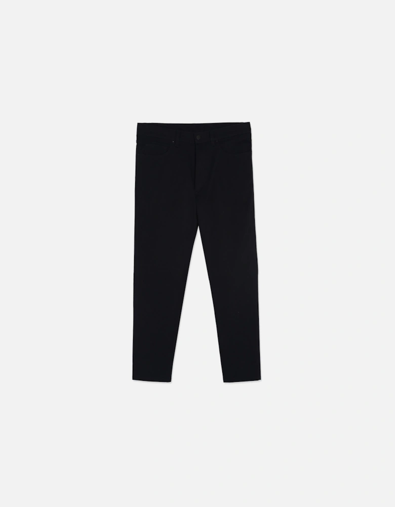 Cotton Trousers Navy