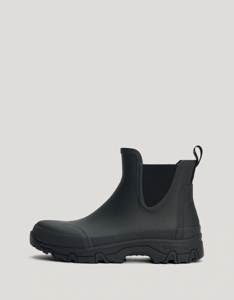 Garpa Unisex Rubber Boot Black