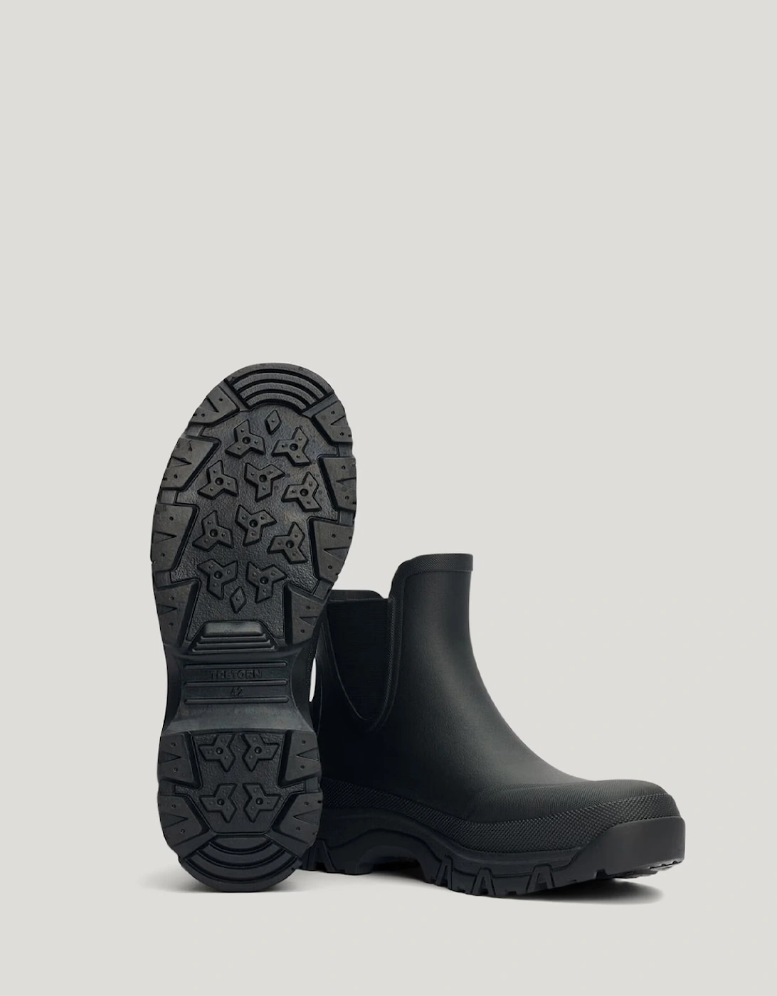 Garpa Unisex Rubber Boot Black