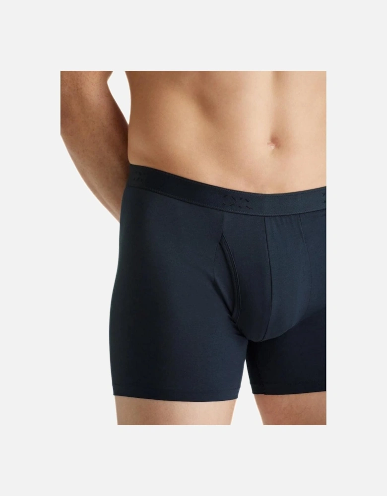 Jack Pima Cotton Boxer Brief, Navy