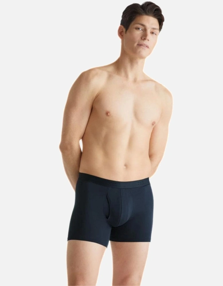 Jack Pima Cotton Boxer Brief, Navy