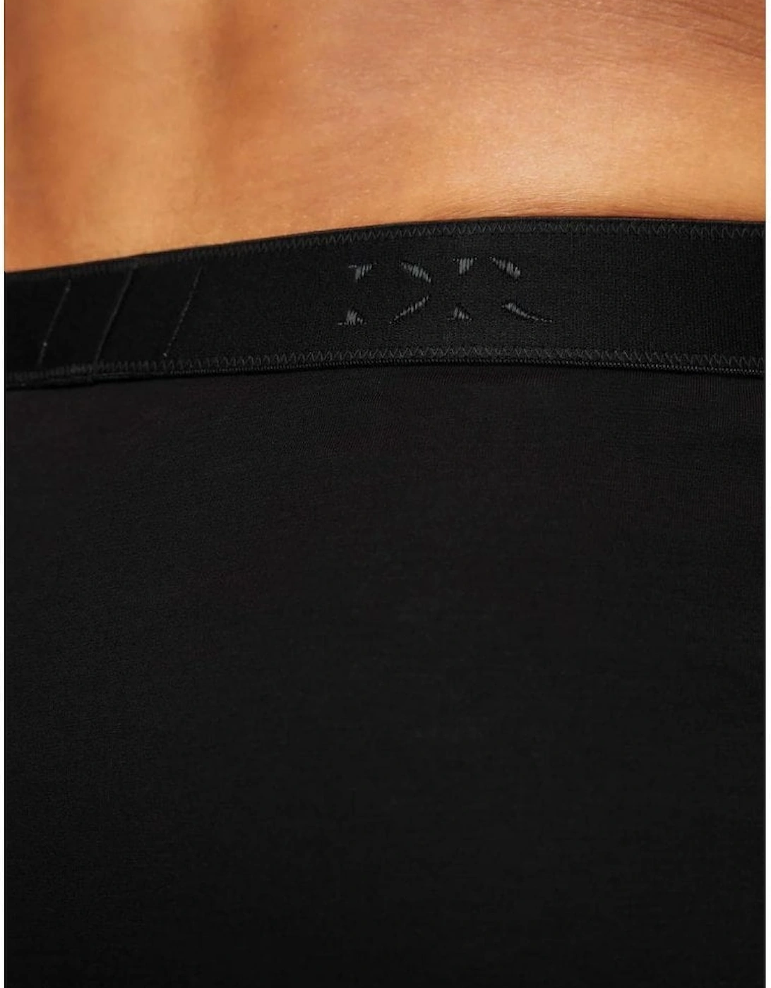 Jack Pima Cotton Boxer Trunk, Black