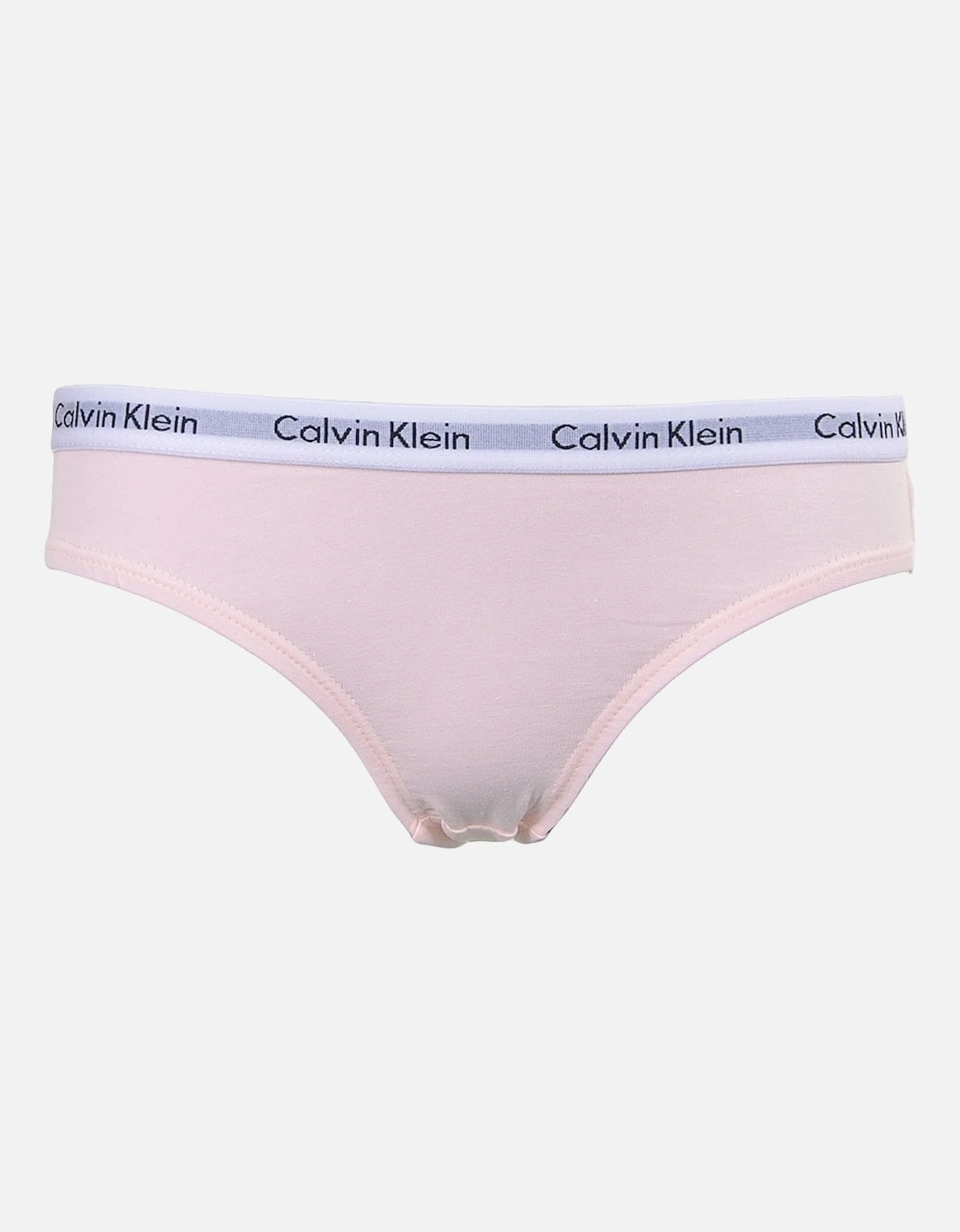 Girls 2-Pack Modern Cotton Bikini Briefs, Pink/Grey