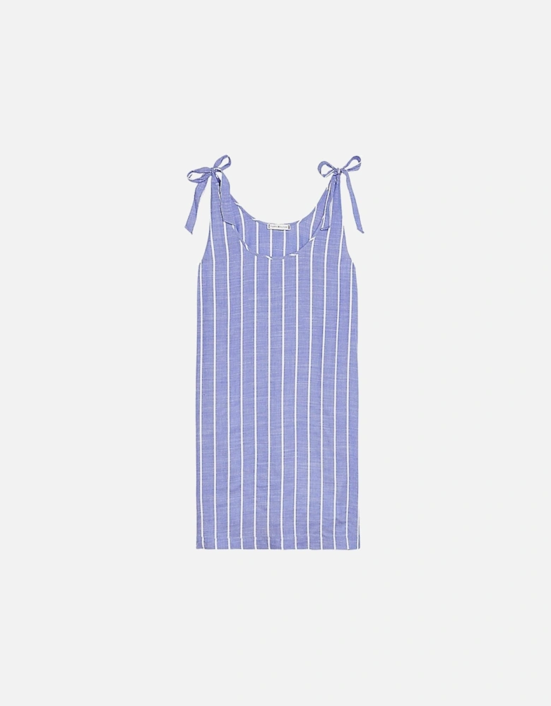 Tank Dress, Blue Stripe