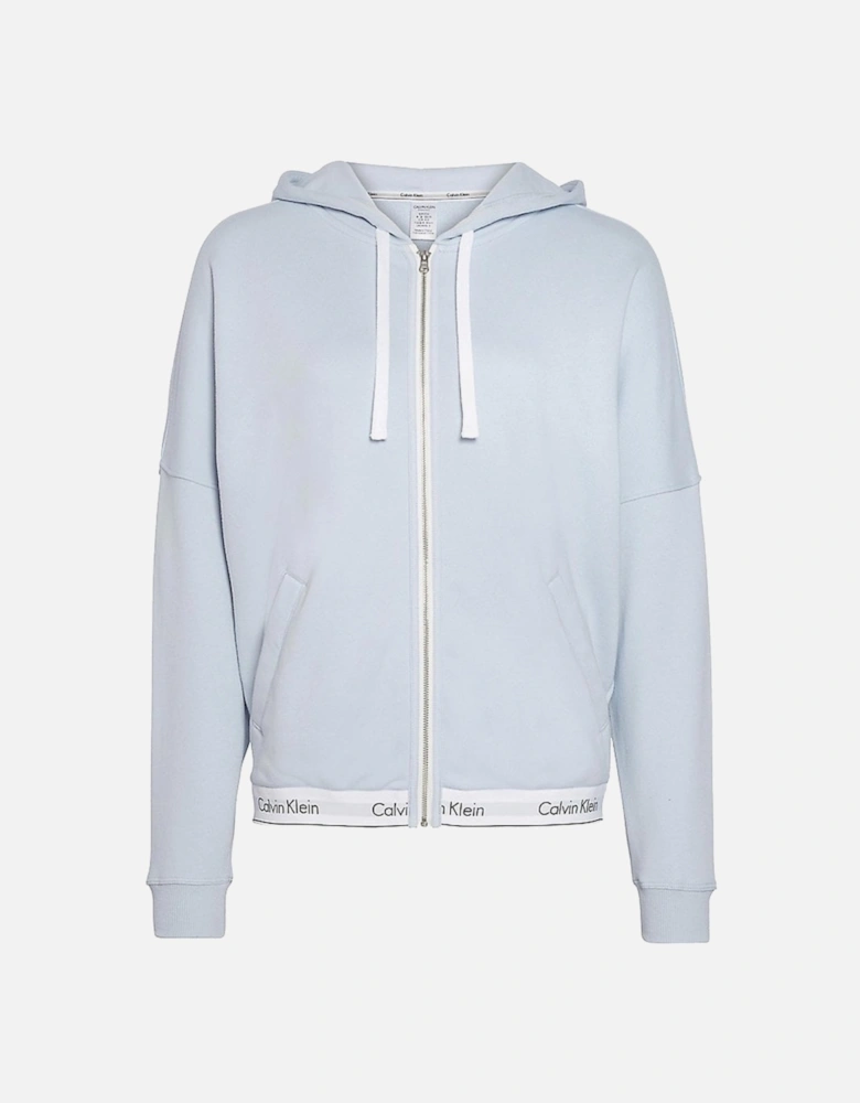 Modern Cotton Zip Hoodie, Ice Pulp