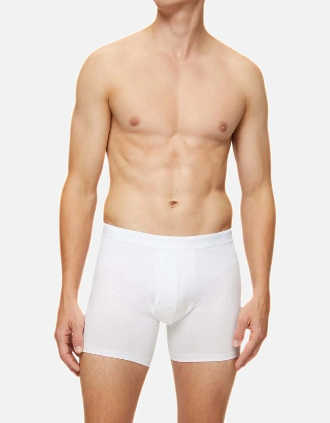 Jack Pima Cotton Boxer Brief, White