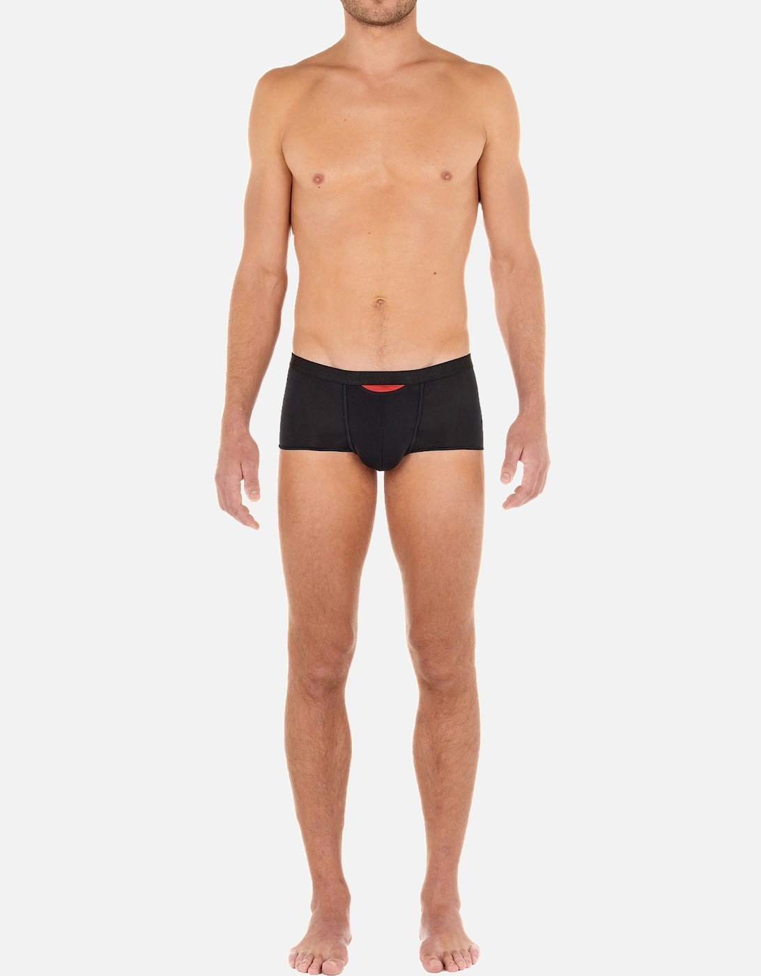 Plume Up HO1 Boxer Trunk, Black