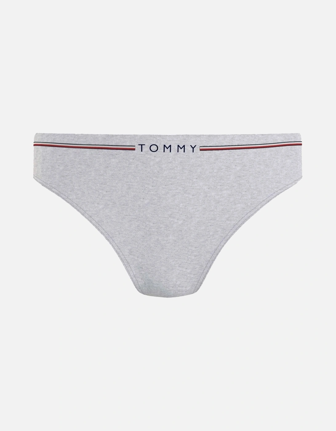 Seamless Logo Curve Thong, Medium Grey Heather, 5 of 4