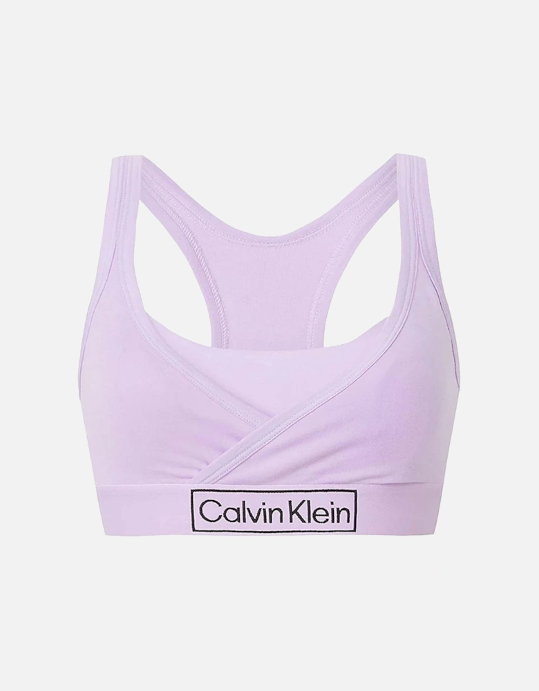 Reimagined Heritage Maternity Bralette, Vervain Lilac